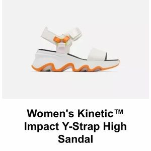 Sorel Kinetic Impact Y- Strap High Sandal Size 7.5